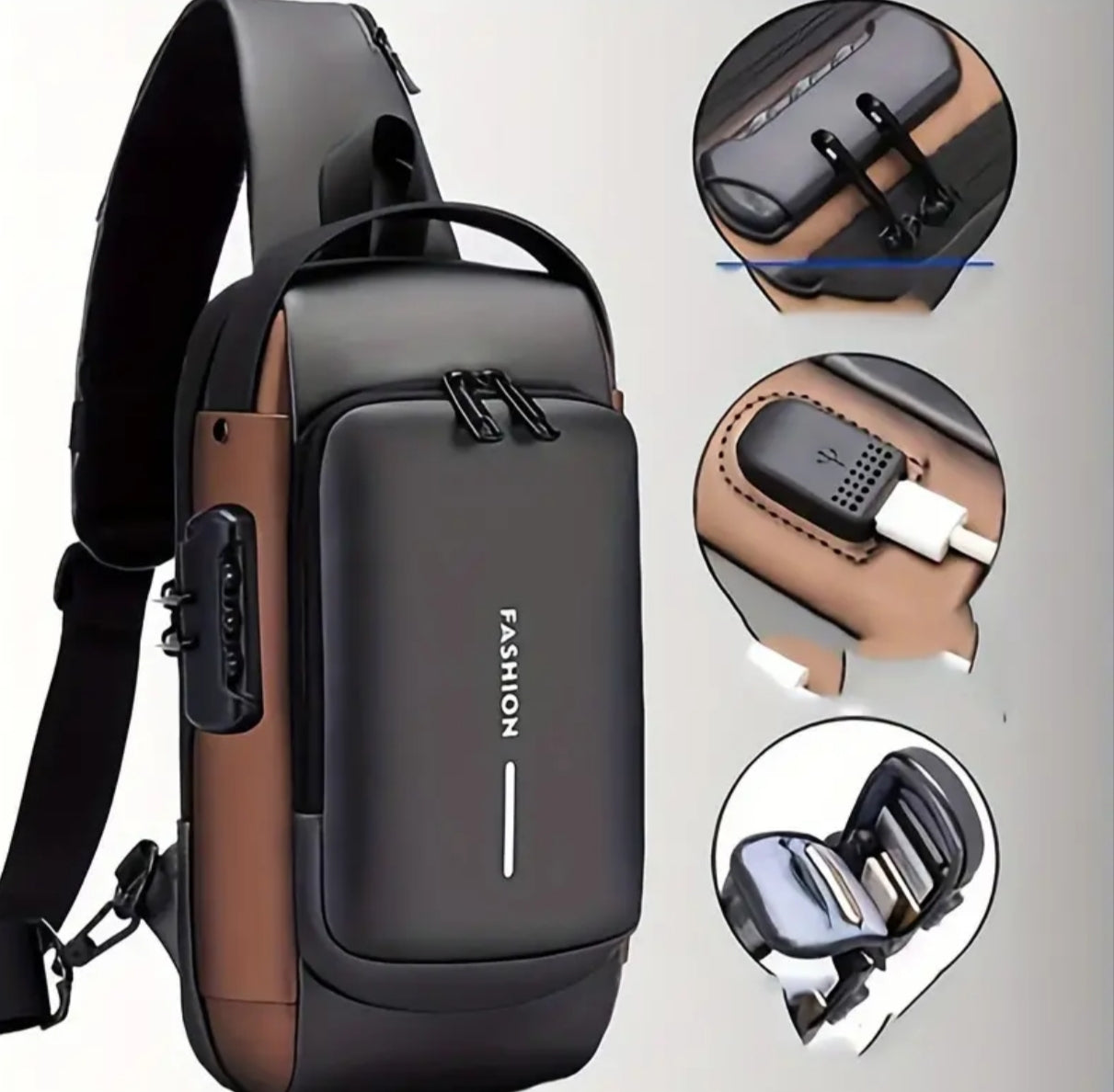Bolso Bandolera antirrobo Hazlolatienda- COMPRA UNO Y LLÉVATE 2 GRATIS 🏷️