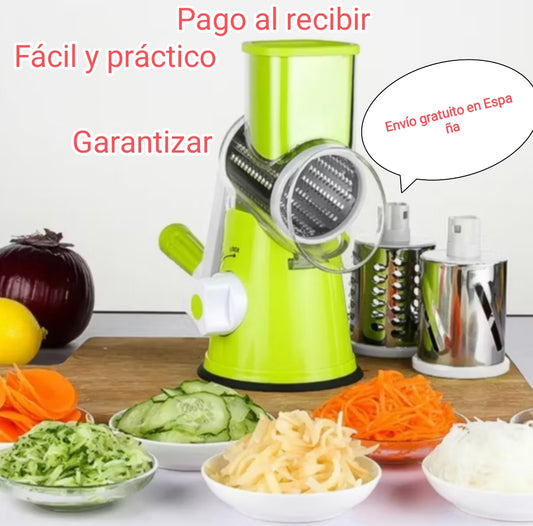 Rallador Cortador Manual 3 en 1