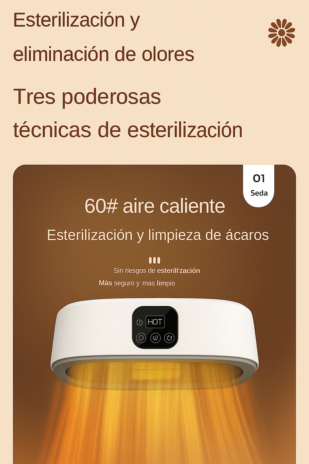 Secadora de Ropa Eléctrica Inteligente Hazlo🏷️