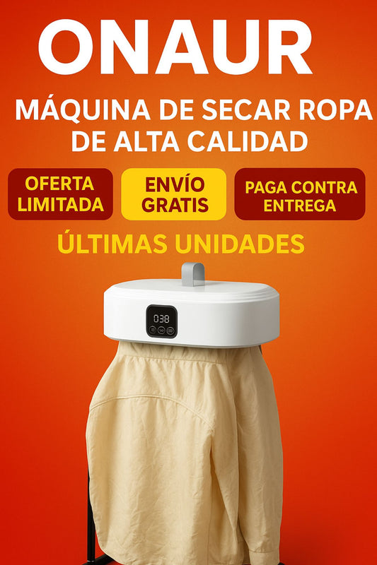 Secadora de Ropa Eléctrica Inteligente Hazlo🏷️