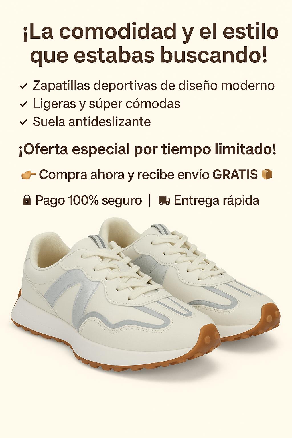 👟 Zapatillas Versatile Comfort Max hazlo: estilo, comodidad y rendimiento en un solo producto