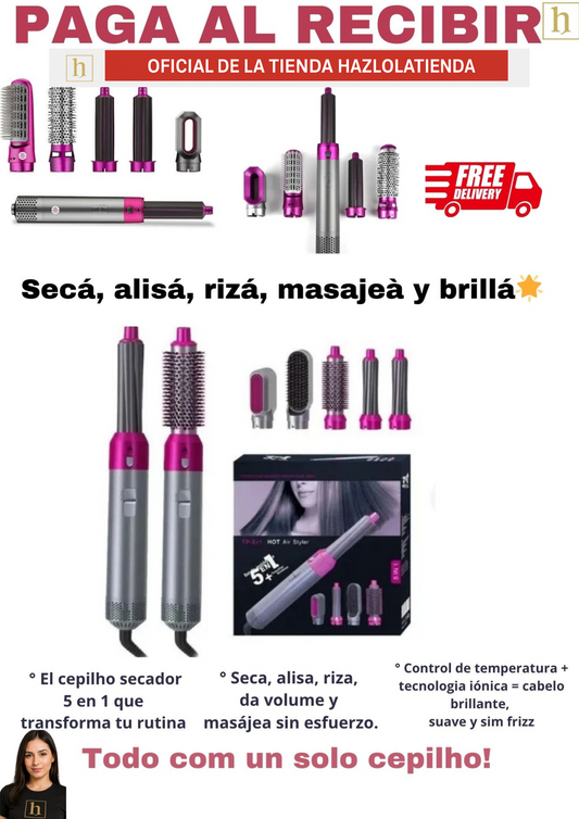 Cepillo 5 En 1- OFERTA 24H SOLO HASTA MAÑANA 39€